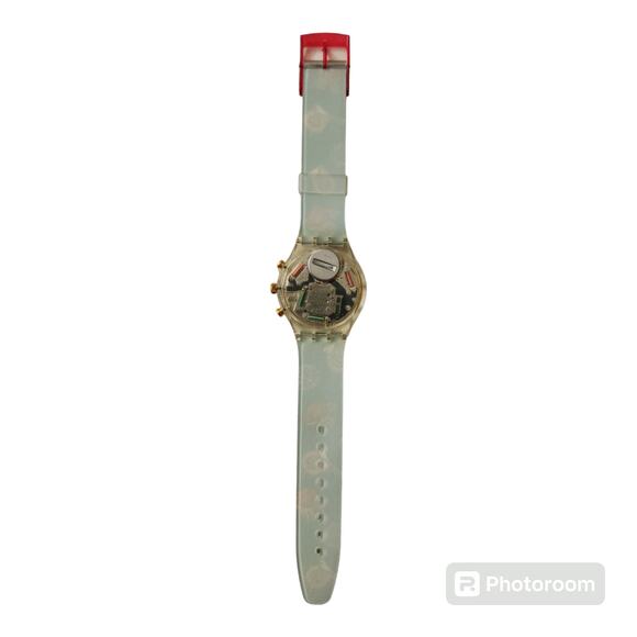 Swatch 1993 vintage Chrono Riding Star SCK102 new in box with new battery - Picture 6 of 9